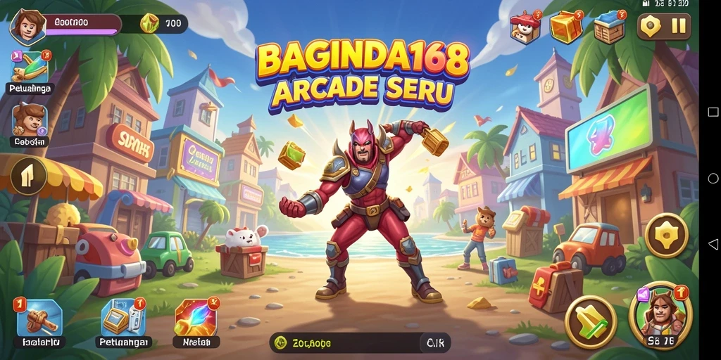Tampilan gameplay seru dari BAGINDA168 yang penuh tantangan.