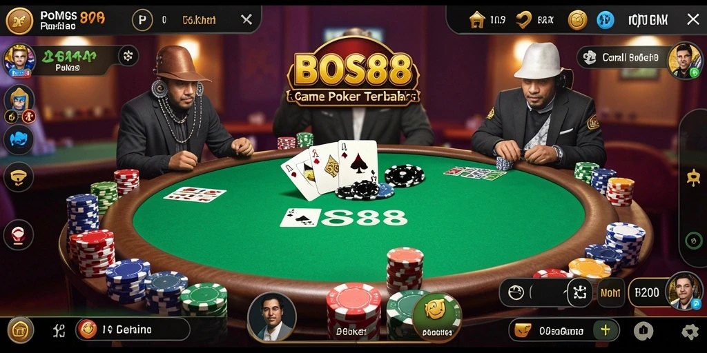 Gameplay seru di BOS88 dengan pemain poker dari seluruh dunia.
