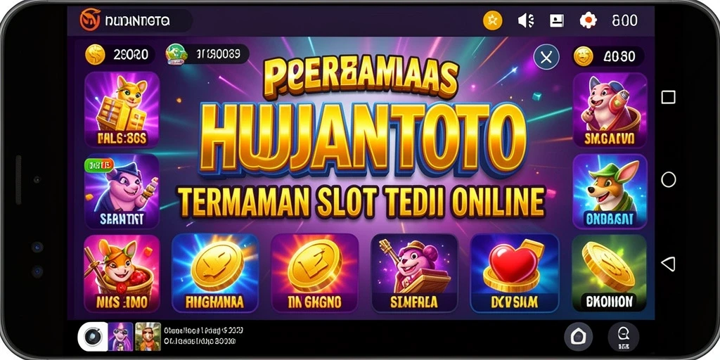 Tampilan menarik dari gameplay HUJANTOTO yang mendebarkan.