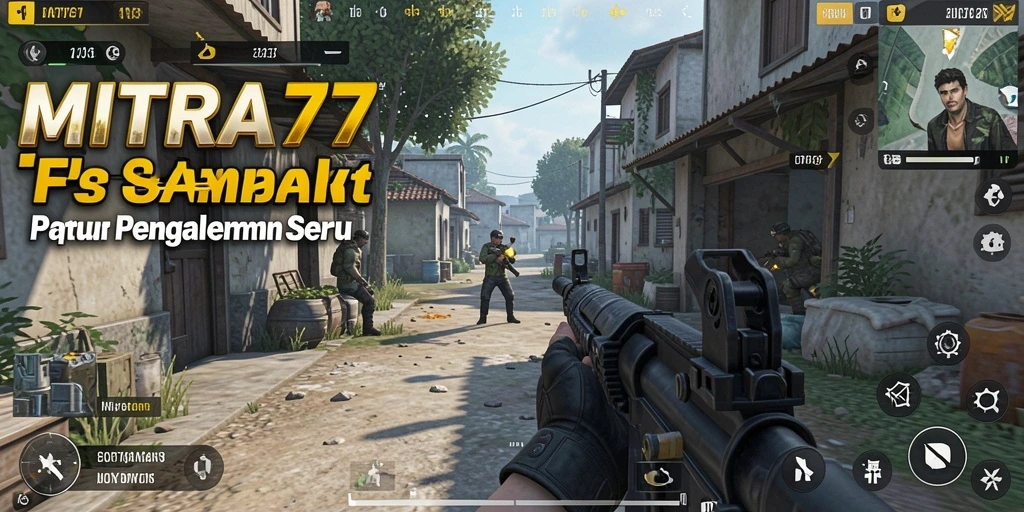 Gameplay seru dan intens dari MITRA77 dalam aksi FPS.