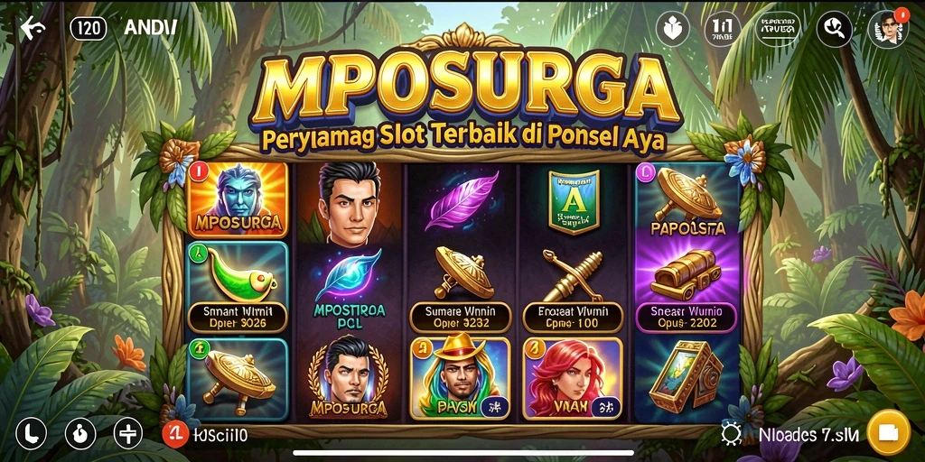 Tampilan gameplay Slot yang menarik di MPOSURGA.