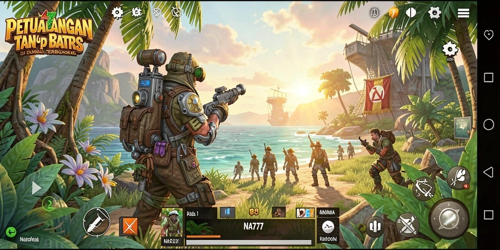Gameplay NA777 menampilkan dunia terbuka yang luas dan grafis yang menakjubkan.