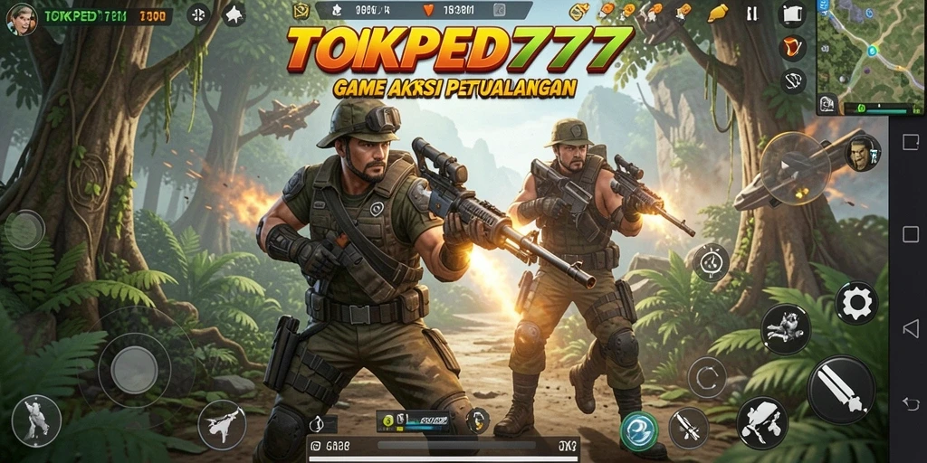 Tampilan menakjubkan dari gameplay TPS yang mengasyikkan.